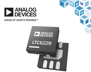 마우저, 아나로그디바이스 저왜곡 730MHz 연산 증폭기 공급